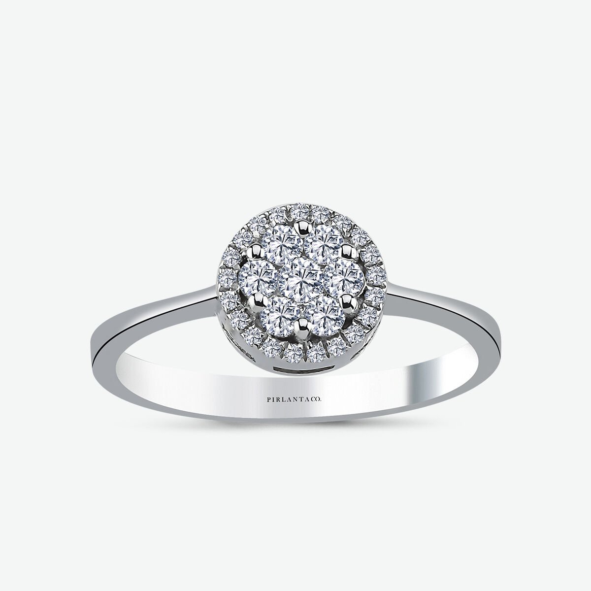 0.30 KARAT PIRLANTA CORONET YÜZÜK