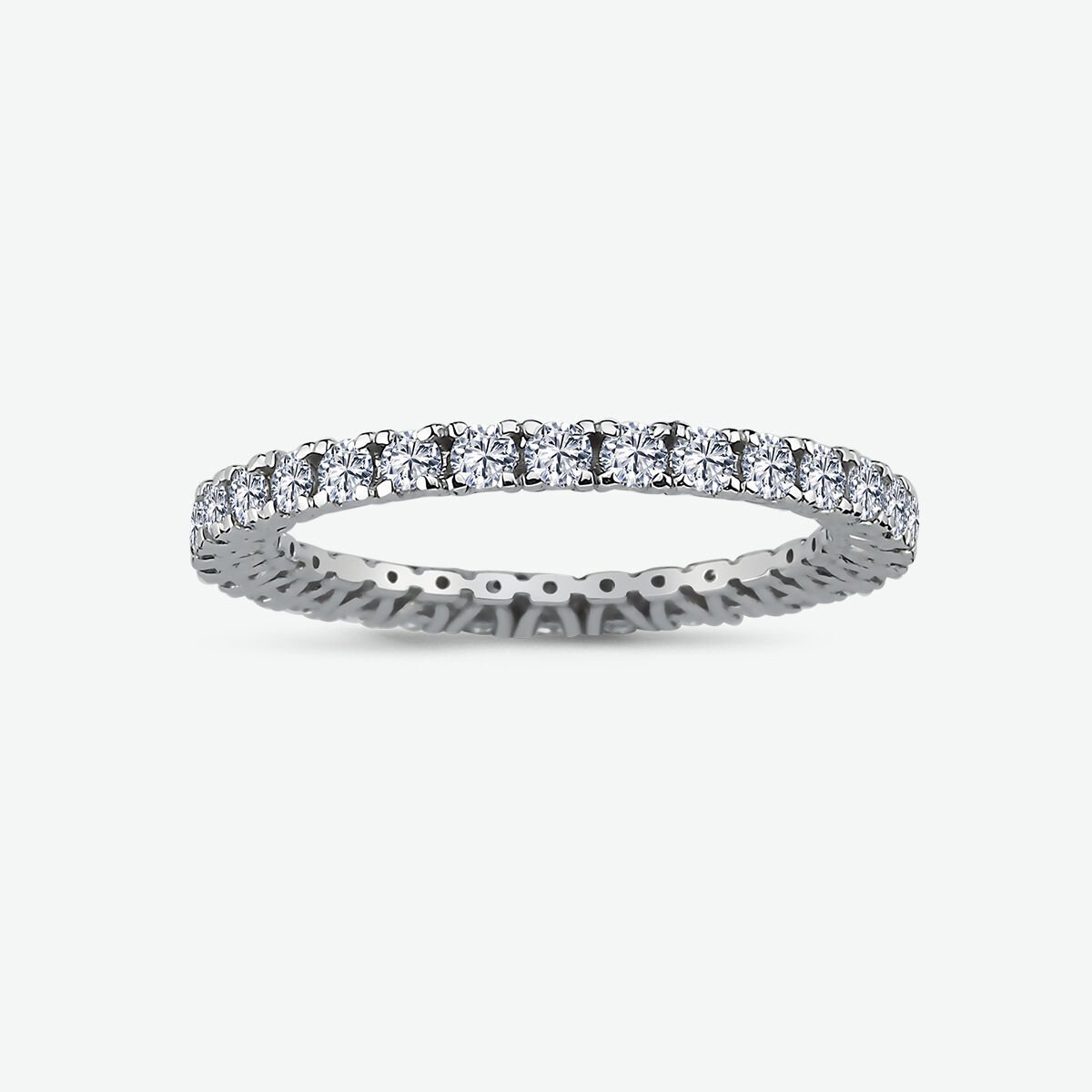 0.90 KARAT PIRLANTA TAMTUR YÜZÜK