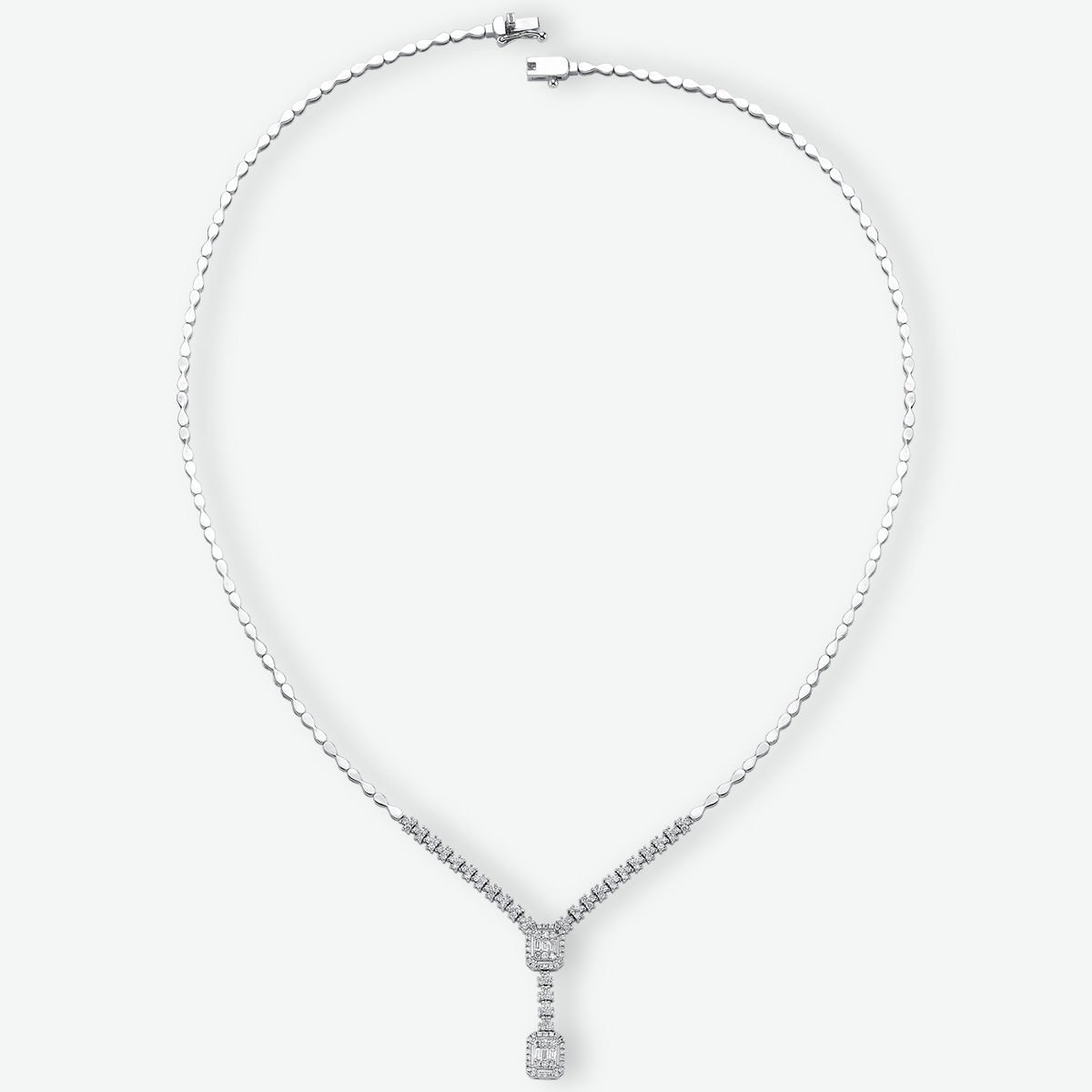0.80 KARAT PIRLANTA BAGET GERDANLIK