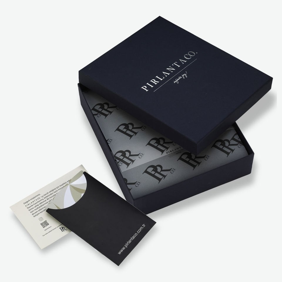 0.10 KARAT PIRLANTA TEKTAŞ YÜZÜK