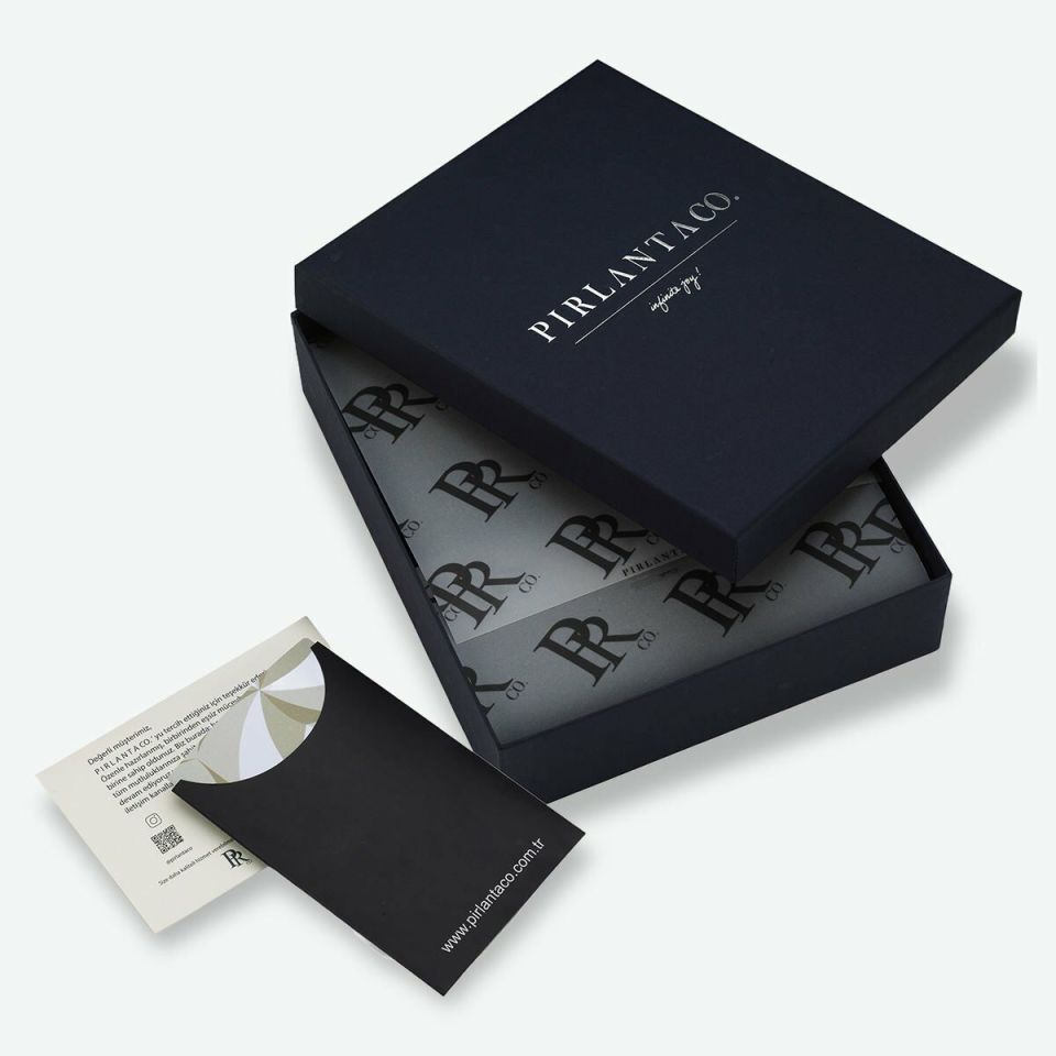 0.25 KARAT PIRLANTA TEKTAŞ YÜZÜK