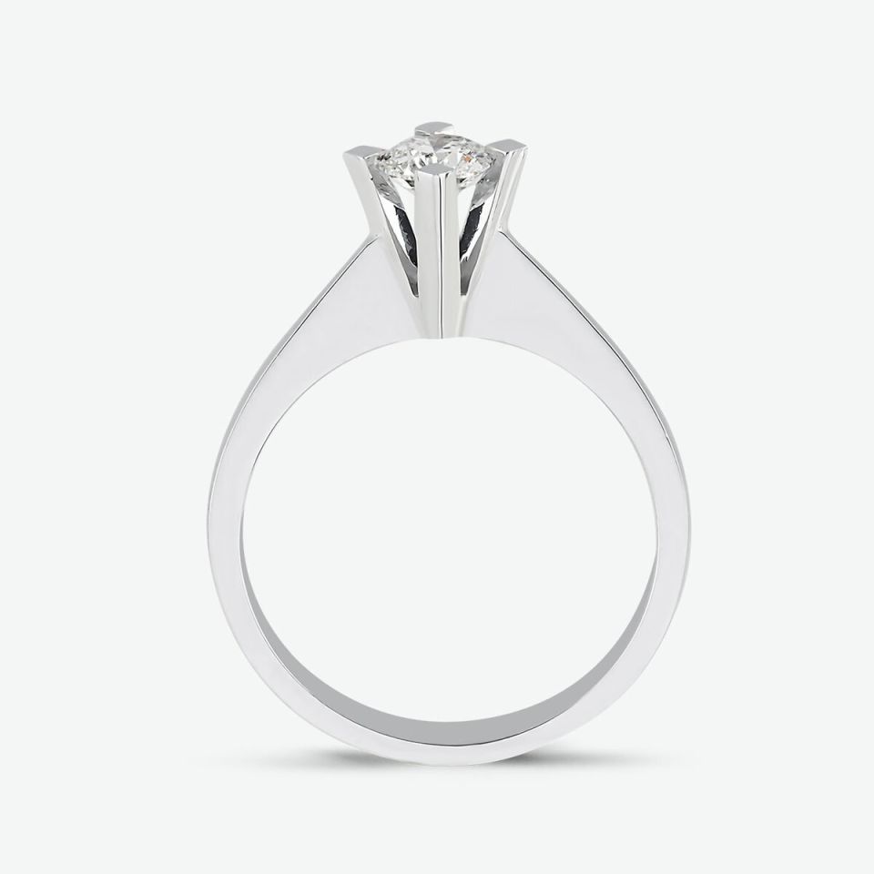 0.25 KARAT PIRLANTA TEKTAŞ YÜZÜK