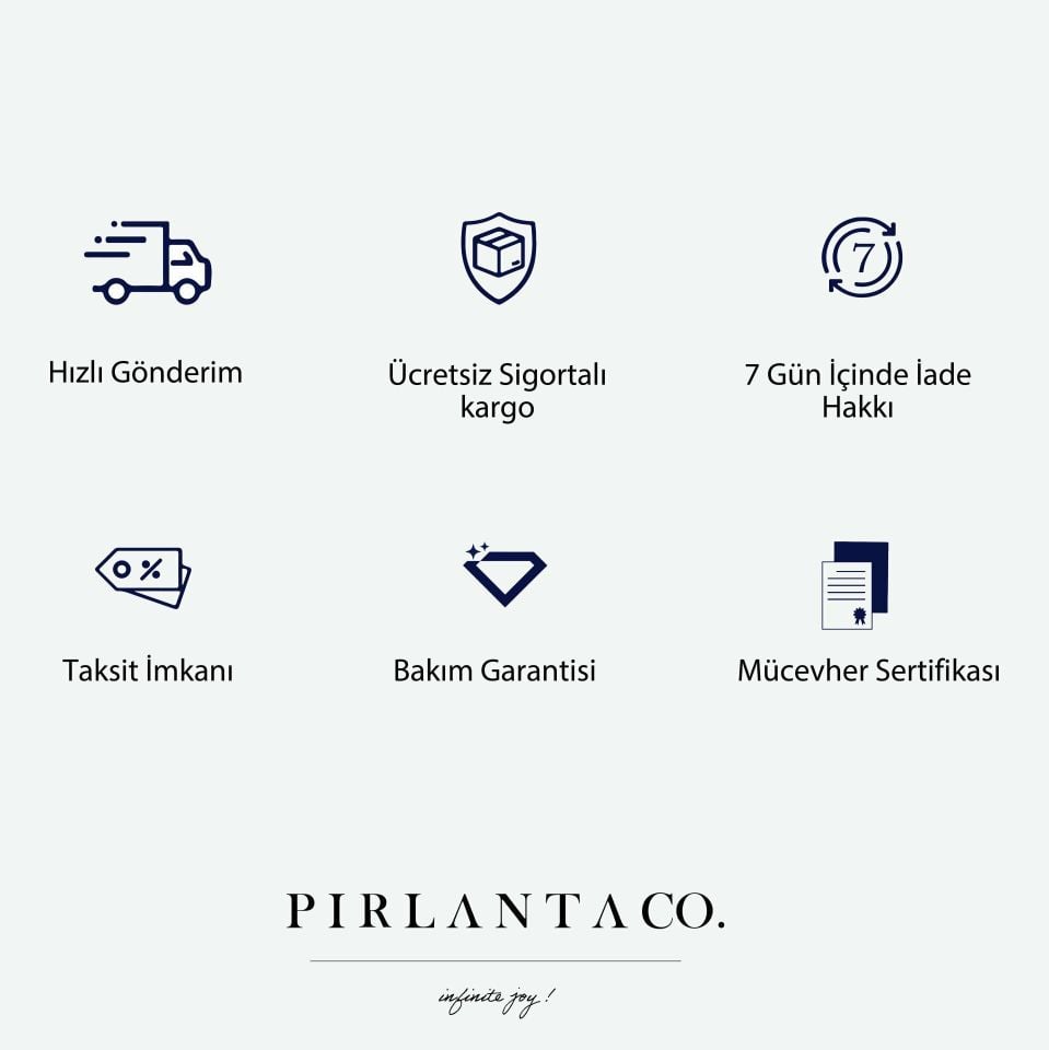 0.30 KARAT E RENK PIRLANTA TEKTAŞ YÜZÜK