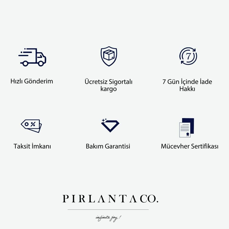 0,40 KARAT E RENK PIRLANTA TEKTAŞ YÜZÜK