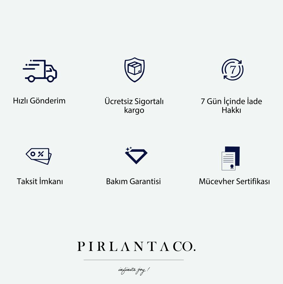 0.50 KARAT PIRLANTA KENAR TAŞLI TEKTAŞ YÜZÜK