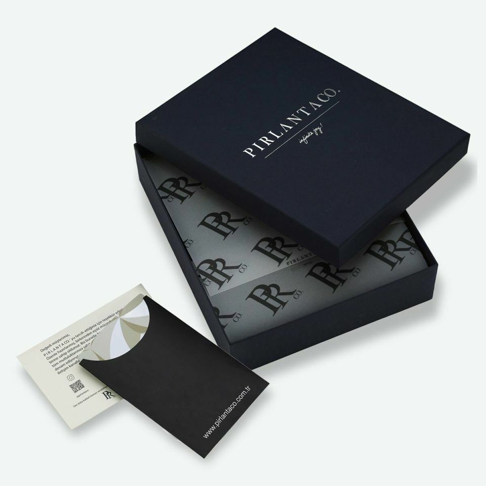 HRD SERTİFİKALI 0.50 KARAT PIRLANTA TEKTAŞ YÜZÜK