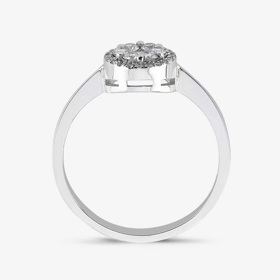 0.30 KARAT PIRLANTA CORONET YÜZÜK