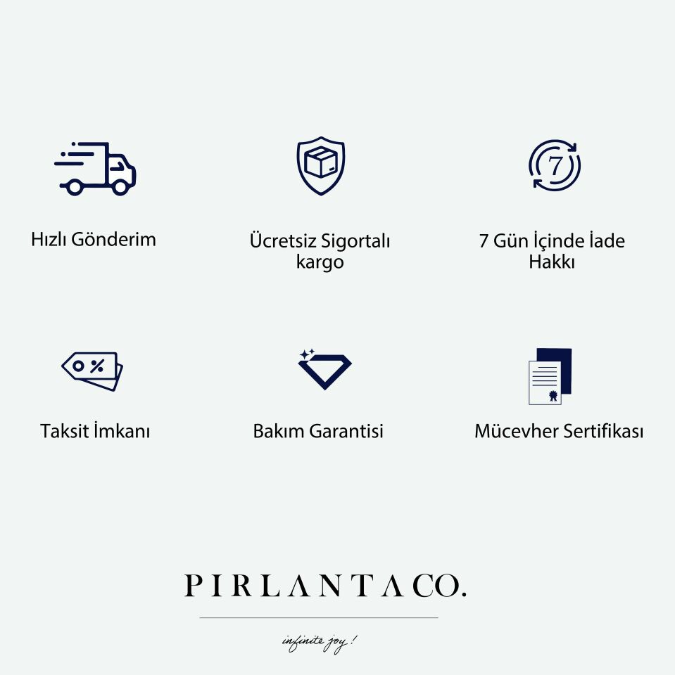 0.59 KARAT PIRLANTA BAGET KOLYE
