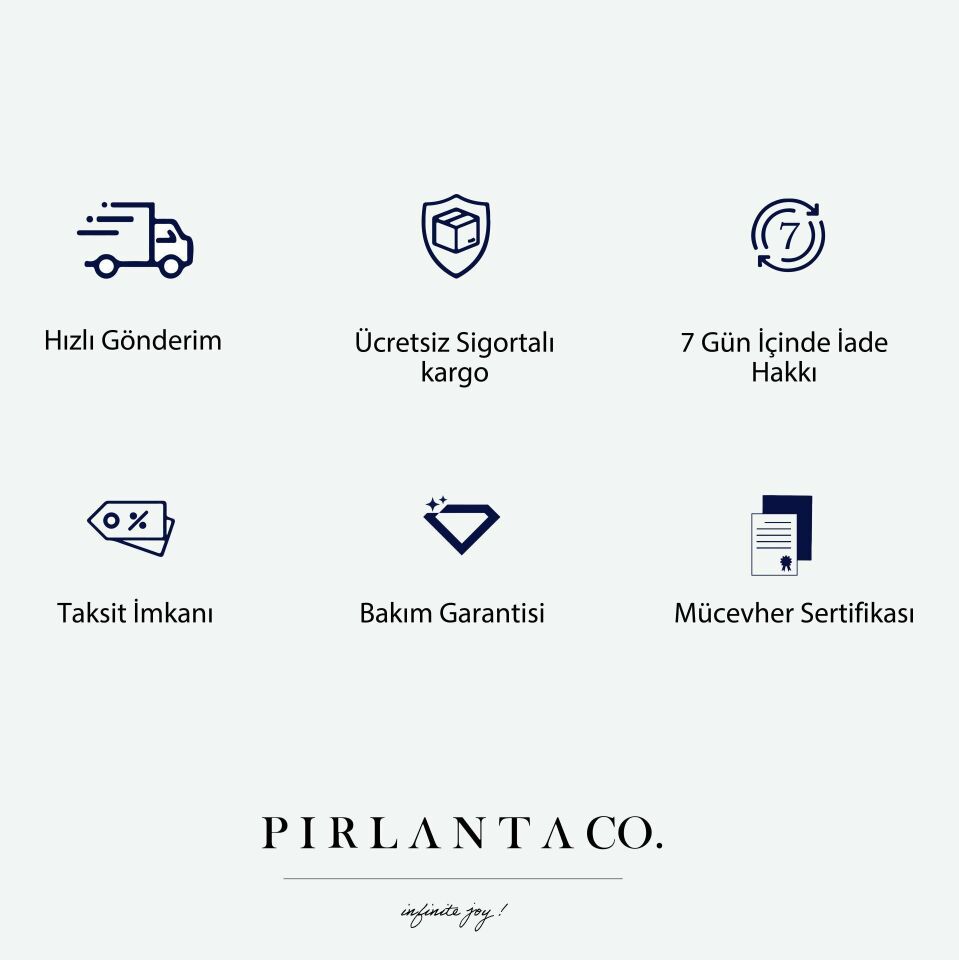 0.35 KARAT PIRLANTA BAGET KOLYE