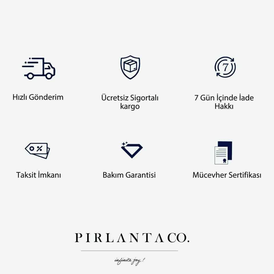 0.40 KARAT PIRLANTA HALKA KÜPE ''SIGNE''