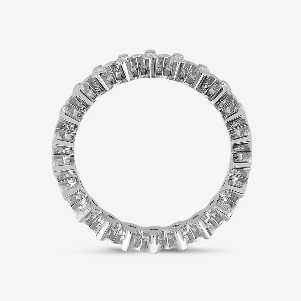 0.65 KARAT PIRLANTA TAMTUR YÜZÜK