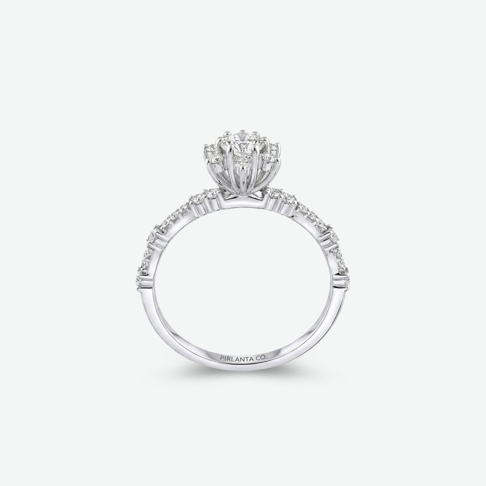 0.47 Karat Rowen Lily Vintage Tektaş Pırlanta Yüzük