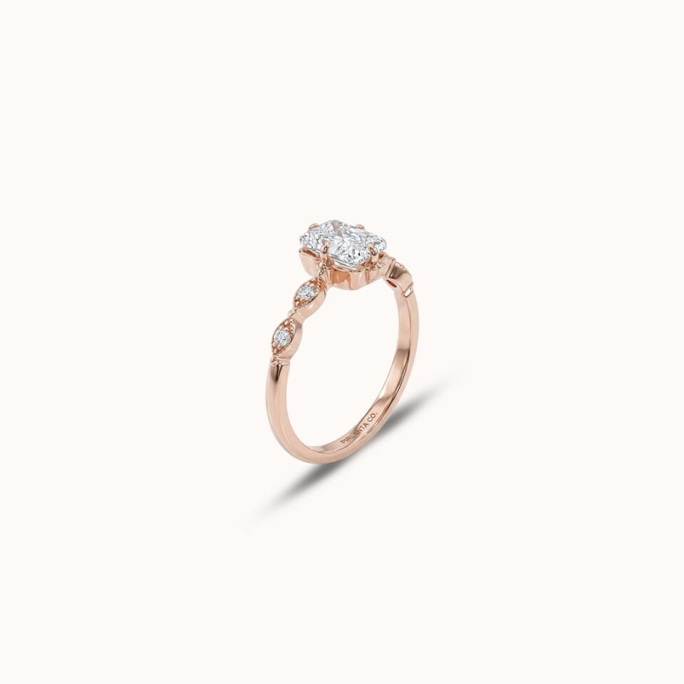 0.55 Karat Raidant Vera Vintage Pırlanta Yüzük