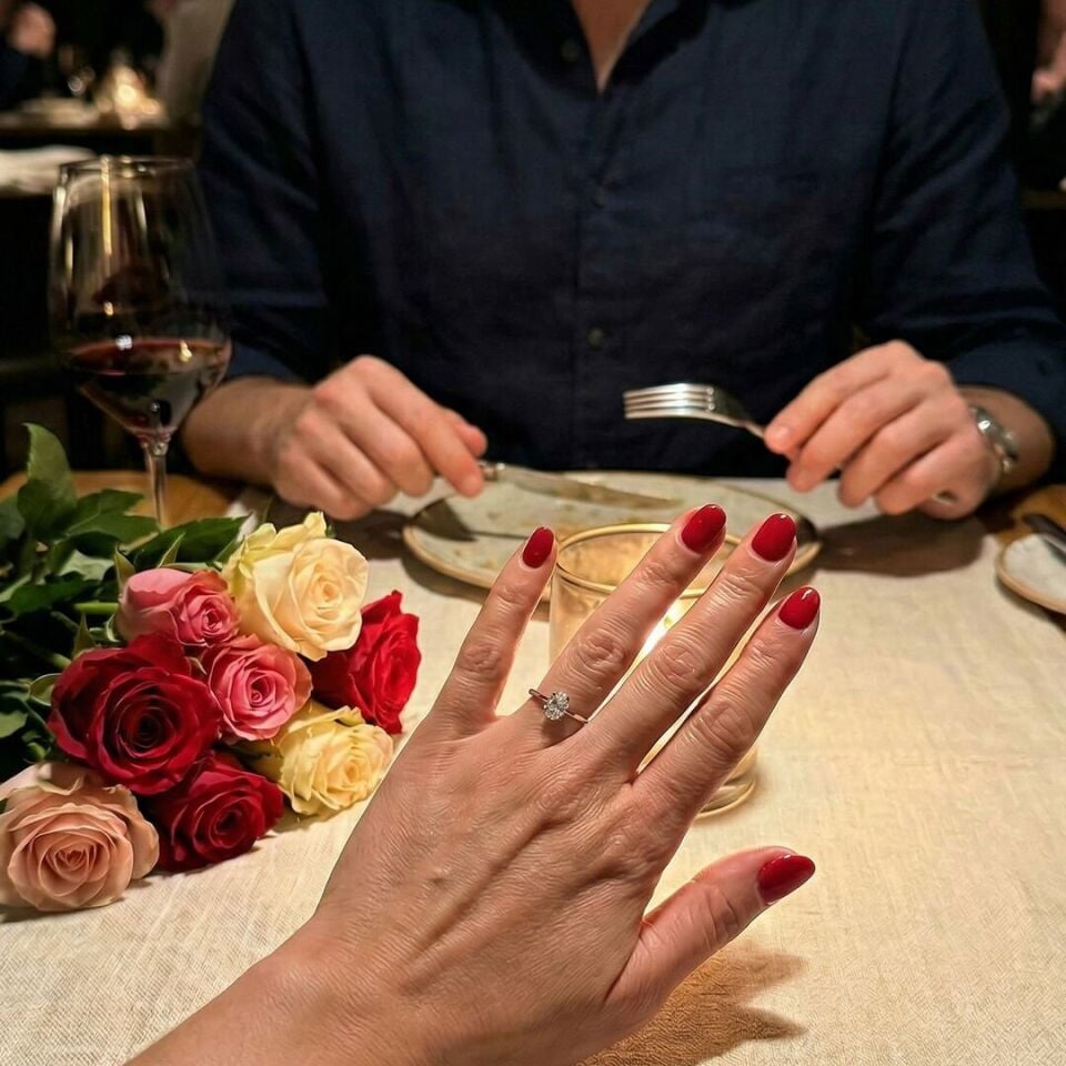 0.50 Karat Valeria Oval Tektaş Pırlanta Yüzük